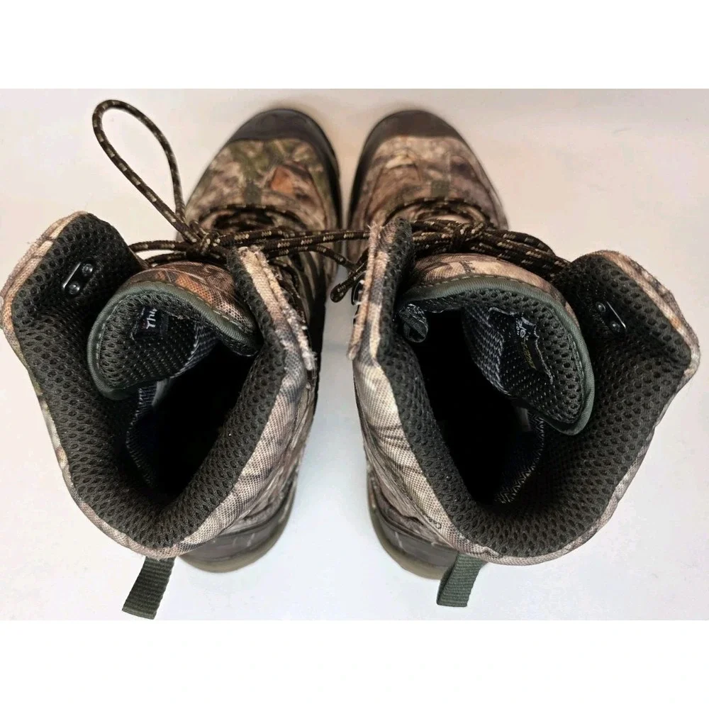 Mens 8.5 Cabela's Inferno Camo Insulated Waterproof Hunting / Camping Boots